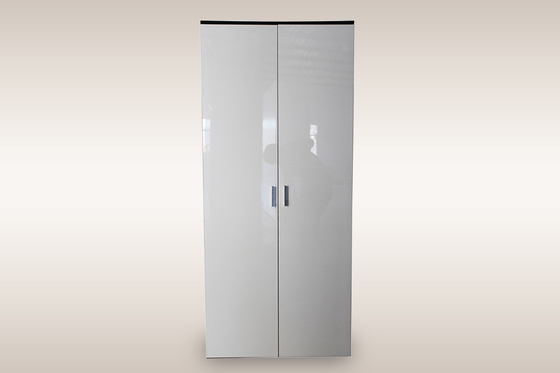 Cabinet en bois de garde-robe de Cabinet de vêtements de petite chambre à coucher d'OEM avec 2 portes