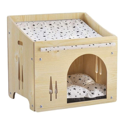 Chambre en bois adaptée aux besoins du client de Cat Shelter Room Timber Dog