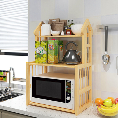 Micro-onde Oven Shelf Rack Storage Assembled de boulangers de cuisine d'ODM