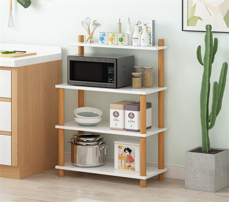 support multifonctionnel d'Oven Rack Kitchen Appliance Storage de micro-onde de 4 rangées