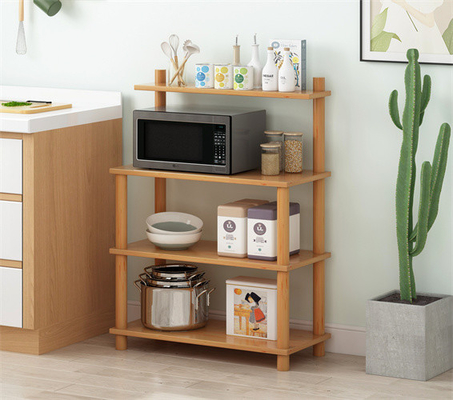 support multifonctionnel d'Oven Rack Kitchen Appliance Storage de micro-onde de 4 rangées
