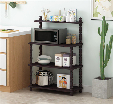 support multifonctionnel d'Oven Rack Kitchen Appliance Storage de micro-onde de 4 rangées
