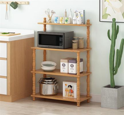 support multifonctionnel d'Oven Rack Kitchen Appliance Storage de micro-onde de 4 rangées