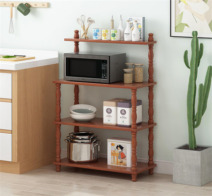 support multifonctionnel d'Oven Rack Kitchen Appliance Storage de micro-onde de 4 rangées