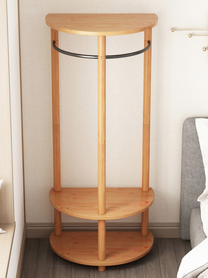 Support d'affichage faisant le coin semi-circulaire d'habillement de support de cintre de support de manteau