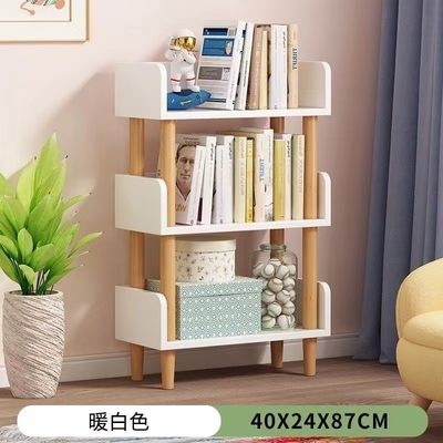 Bibliothèque en bois de particules d'OEM de panneau d'étagère libre de l'étagère 2 pour la chambre à coucher multicolore