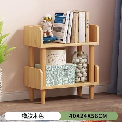 Bibliothèque en bois de particules d'OEM de panneau d'étagère libre de l'étagère 2 pour la chambre à coucher multicolore