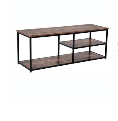 Console écologique de médias de Shelf Industrial Metal d'organisateur de 55inch TV