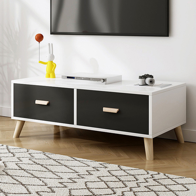 Style nordique repris personnalisé de support de Cabinet de console en bois TV