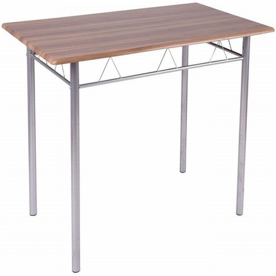 la table de salle à manger en bois et la chaise de forces de défense principale d'odm ont placé contre- diner élevé place de 4
