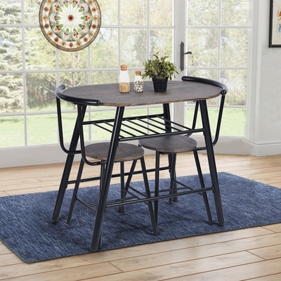 La table de salle à manger et la chaise contemporaines en métal ont placé les meubles à la maison