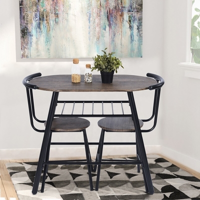 La table de salle à manger et la chaise contemporaines en métal ont placé les meubles à la maison