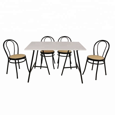 Table de salle à manger de barre de 4 chaises et meubles d'ensemble de chaise