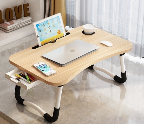 Tableau pliable en bois multifonctionnel d'étude de forces de défense principale pour le lit Tray Home