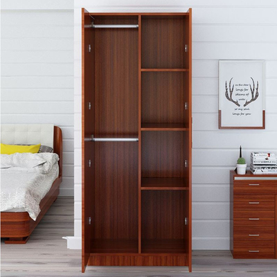 Garde-robe moderne écologique d'Armoire en bois de Cabinet de garde-robe pour l'appartement d'étudiants