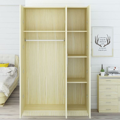 Garde-robe moderne écologique d'Armoire en bois de Cabinet de garde-robe pour l'appartement d'étudiants