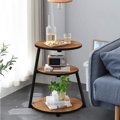 3 la rangée en bois Brown que C a formé l'emboîtement ajourne l'extrémité de chambre à coucher
