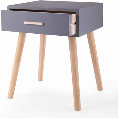 Le Scandinave Nightstands d'économie de l'espace a assemblé la dimension compacte de tables de chevet