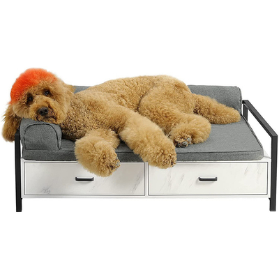 Sommeil en bois écologique de Sofa Raised Dog Bed Wood de chien